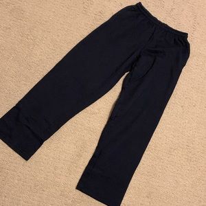 Golden heavy blend black sweatpants—NWOT